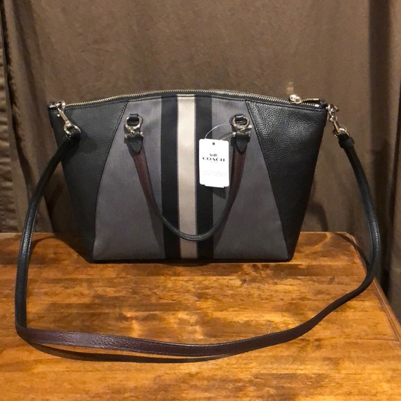 SOLD. Coach black/black  69646  retails $275 - Picture 1 of 4